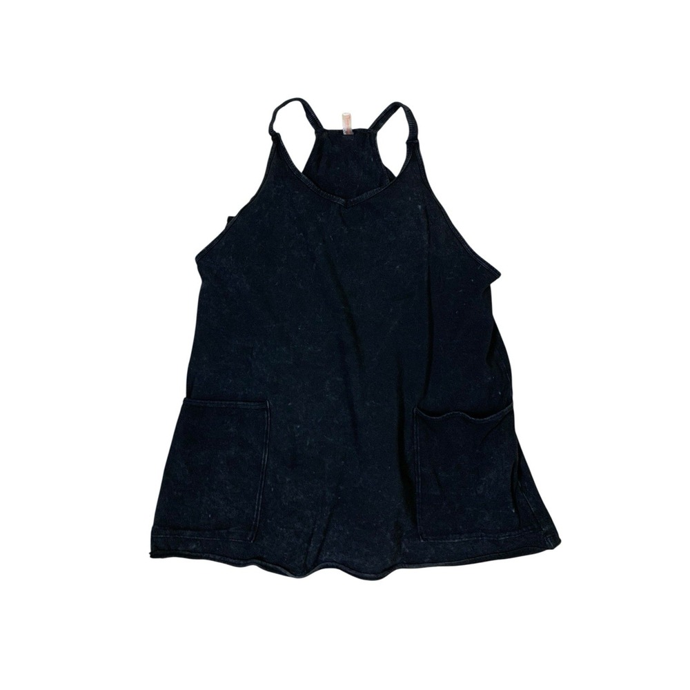 FP Movement Hot Shot Scoop Neck Sleeveless Patch Pocket Mini Dress XS